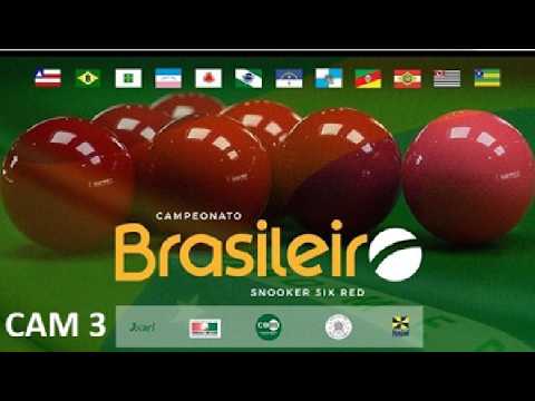 3 - DIA 3 | CAM 8 | CAMPEONATO BRASILEIRO DE SNOOKER SIX RED 2026 | ITAJAÍ | SC