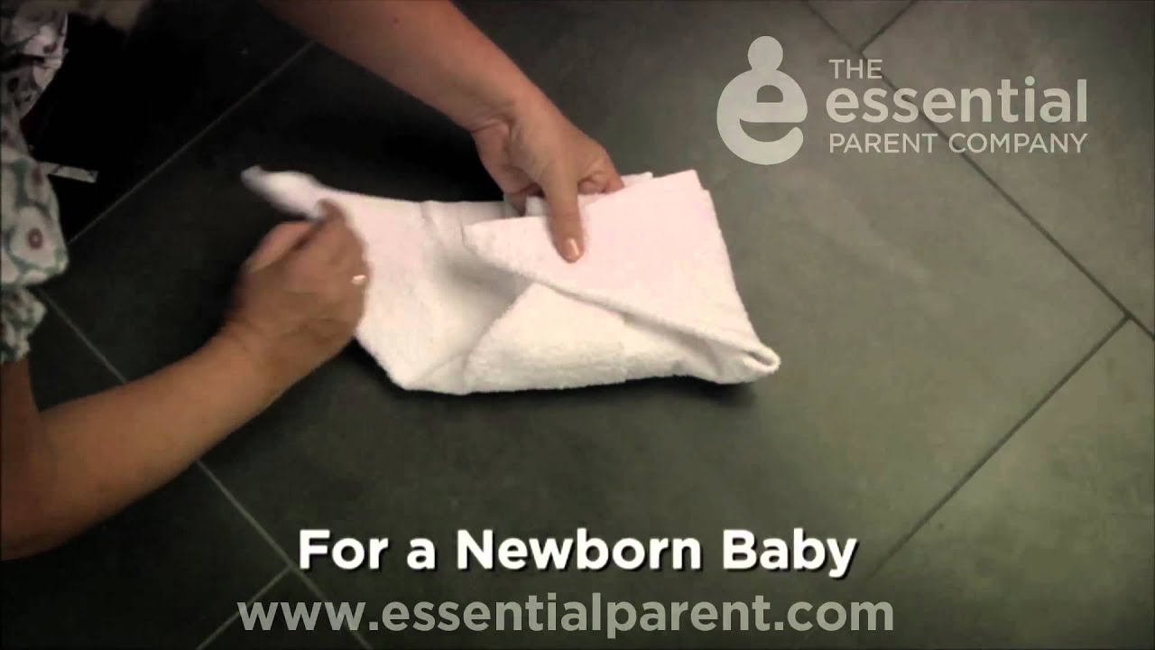 folding-a-terry-nappy-for-a-newborn-small-bigger-baby-youtube