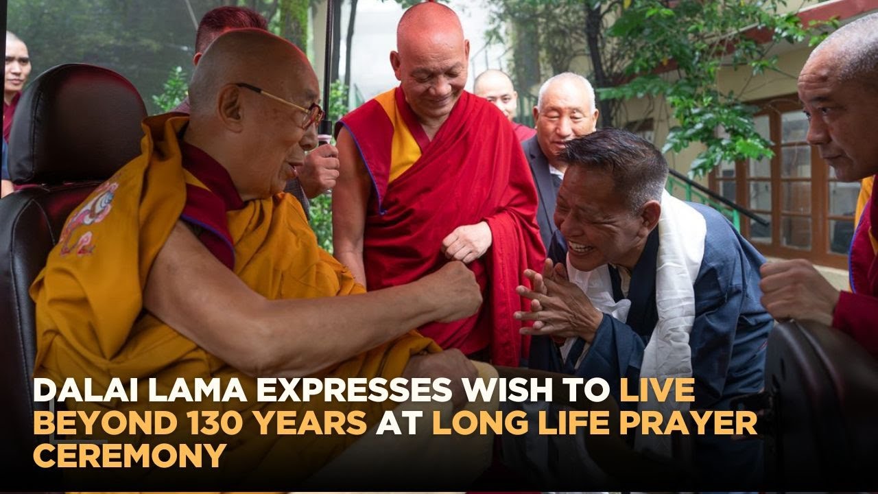 Dalai Lama expresses wish to live beyond 130 years at Long Life Prayer ceremony