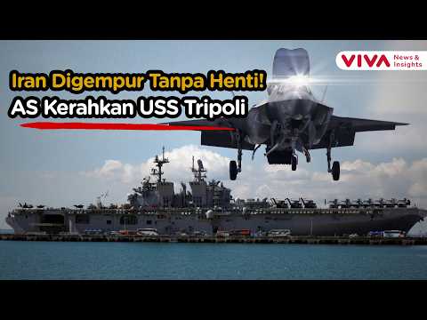 Eskalasi Memanas! AS Kerahkan 2 500 Marinir dan Kapal Perang ke Dekat Iran