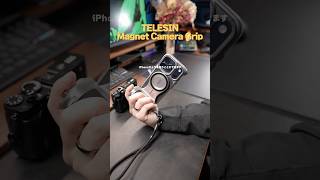 #iphone17pro を本格カメラに！TELESIN マグネット カメラグリップ