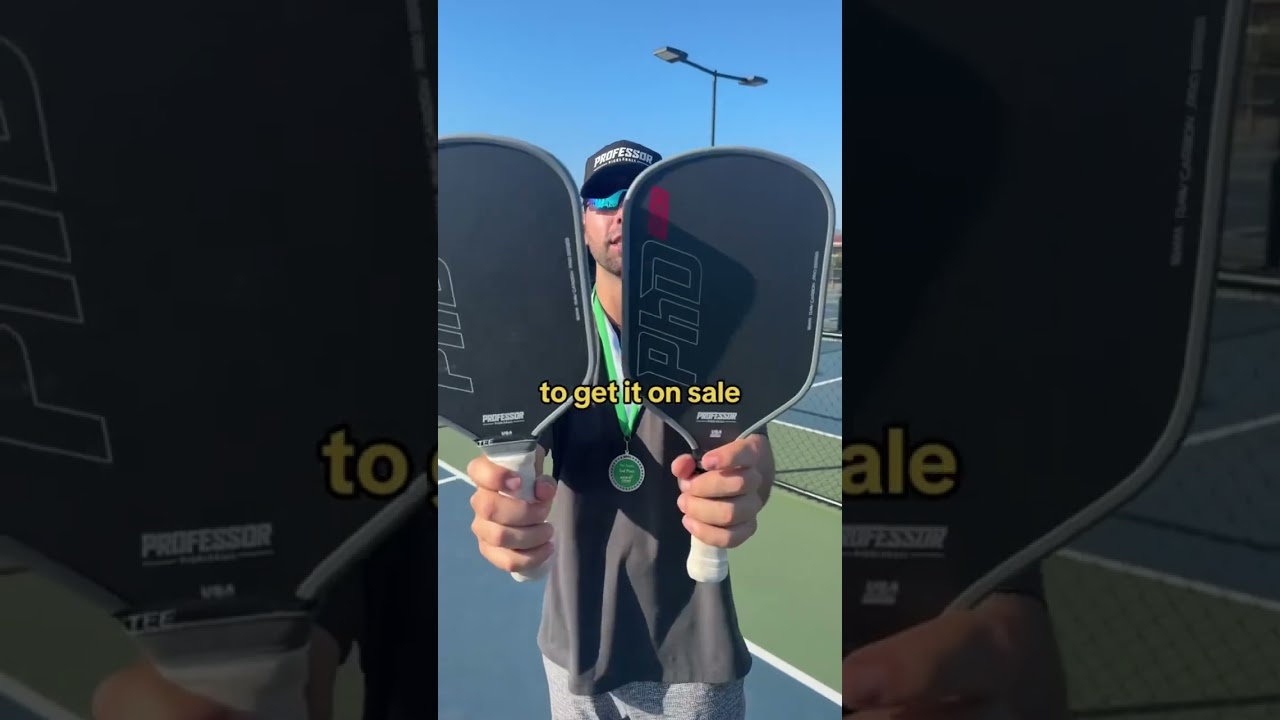 The Professor PHD Pro Pickleball Paddle