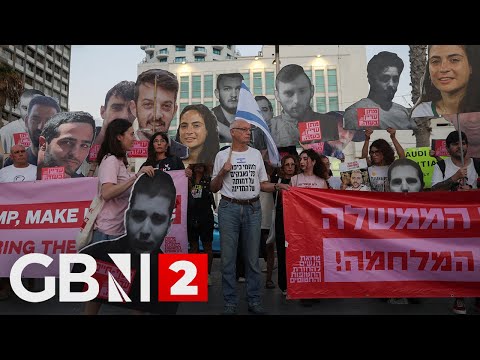 WATCH: Protest at US consulate in Tel Aviv with hostage families and women's protest group