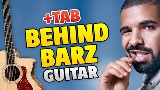 Drake - Behind Barz (Fingerstyle Guitar Cover, Guitar Tabs)