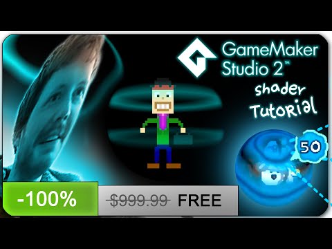 Gamemaker Studio 2: Cool Shield Shader EASIEST WAY TUTORIAL