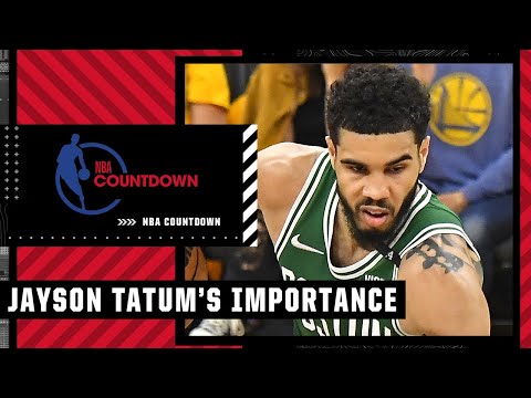 The Celtics' success depends on Jayson Tatum as a CATALYST | NBA Countdown video clip