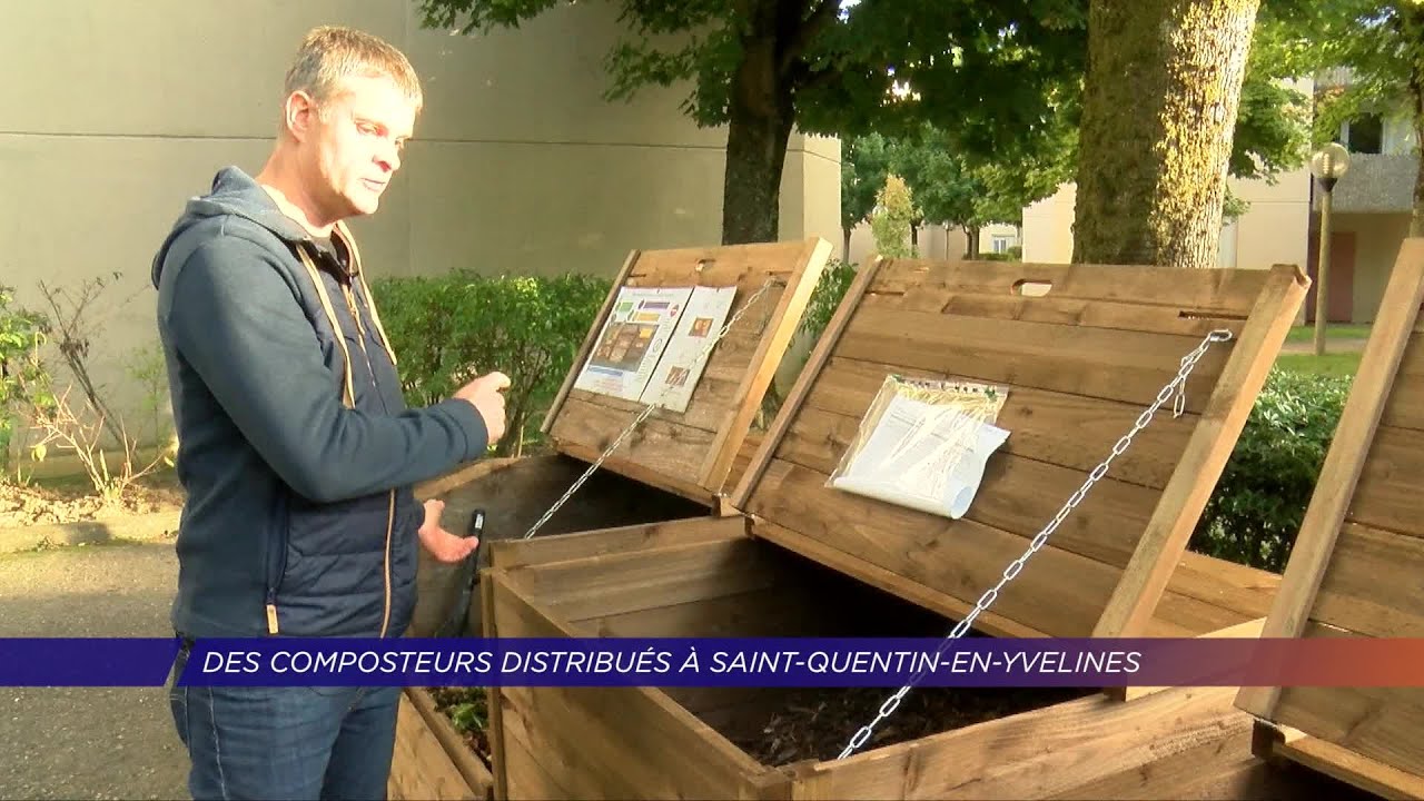 Yvelines | Des composteurs distribués à Saint-Quentin-en-Yvelines