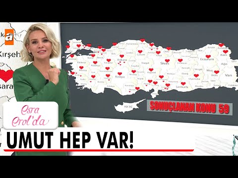 Esra Erol'da Türkiye'nin dört bir yanında kalplere dokundu! - Esra Erol'da 4 Kasım 2022