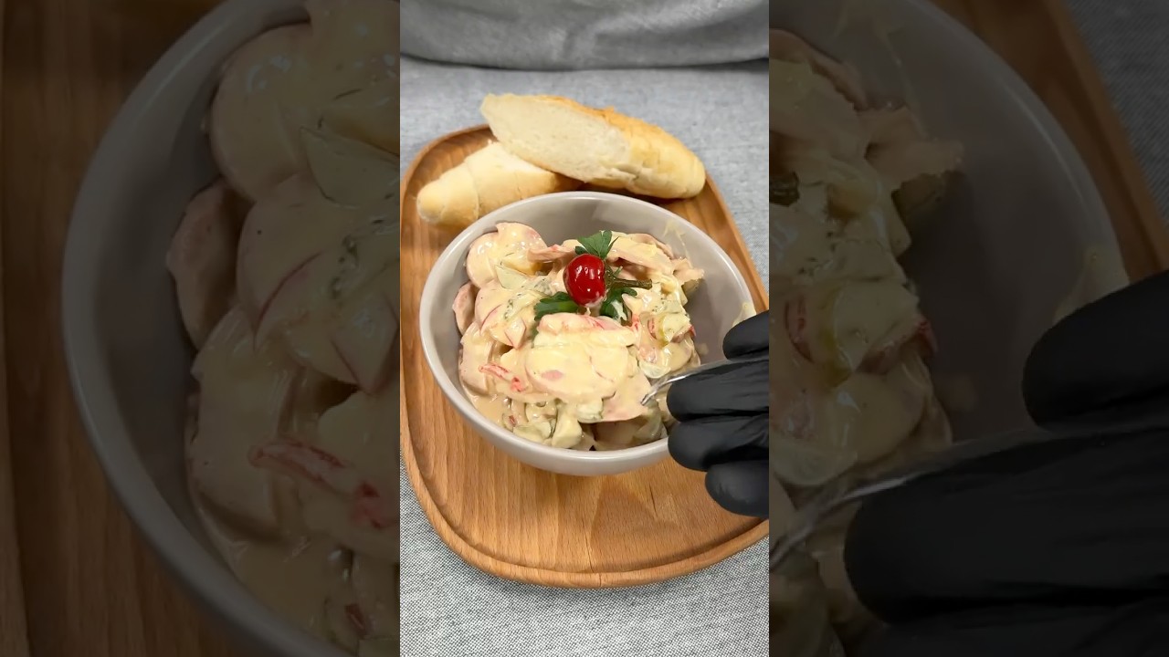 Rumcajz salát (Original ze stareho bufeta) #ostravskygastrošef #heřmangazda #rumcajzsalat #salad