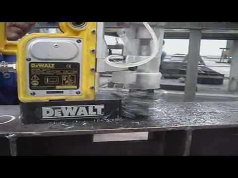 Furadeira de Base Magnética Weldon 5/8” 1200W 220V Dewalt - Vídeo explicativo