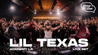 Lil Texas LIVE @ Group Chat Club LA