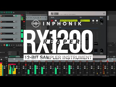 RX1200 Reaper tutorial for Chromatic & Multi channel modes