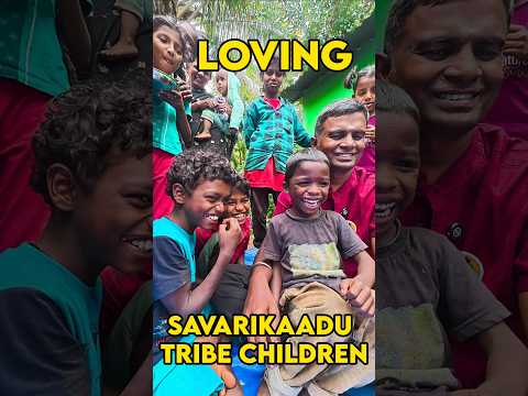 Bring happiness to the lives of tribal children ❤️😍 #shorts #humanity #happiness