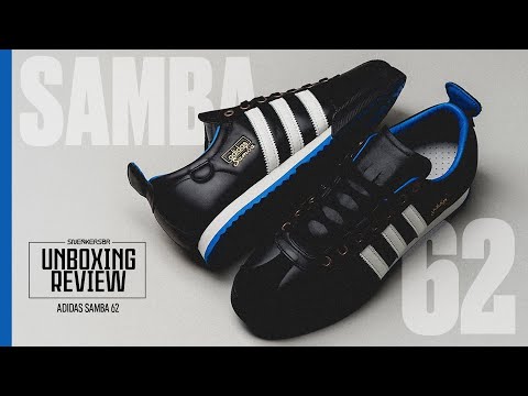 O SAMBA VOLTOU PARA 1962 | UNBOXING+REVIEW adidas Samba '62