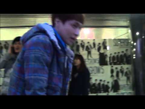 130323 EXO Lay Sehun arrival @ Super Junior SS5 Super Show 5 in Seoul