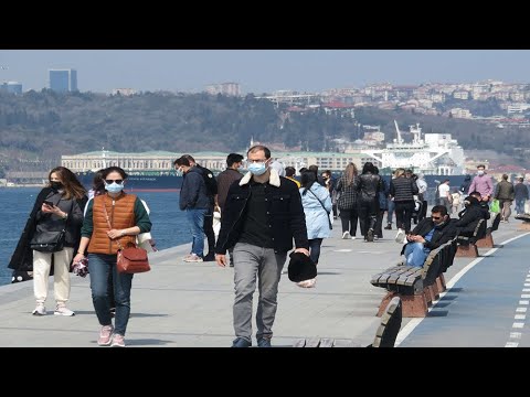 Üsküdar Sahili’nde Turist Yoğunluğu