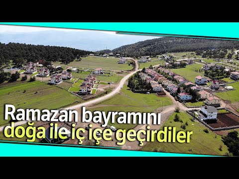 Yöre Halkı Tam Kapanmada Bayramı Yaylada Geçirdi