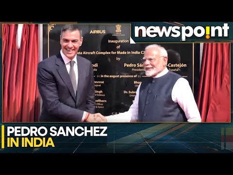 Spanish PM In India: Spamish PM Sanchez Arrives In Vadodara, To Visit Iconic Lakshmi Vilas Palace