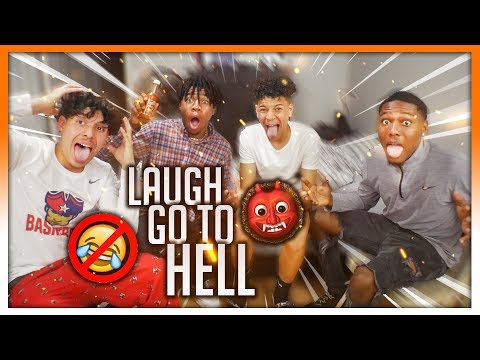 IF YOU LAUGH YOU GO TO H3LL 🔥😂 (DRINK HOT SAUCE) 🥵