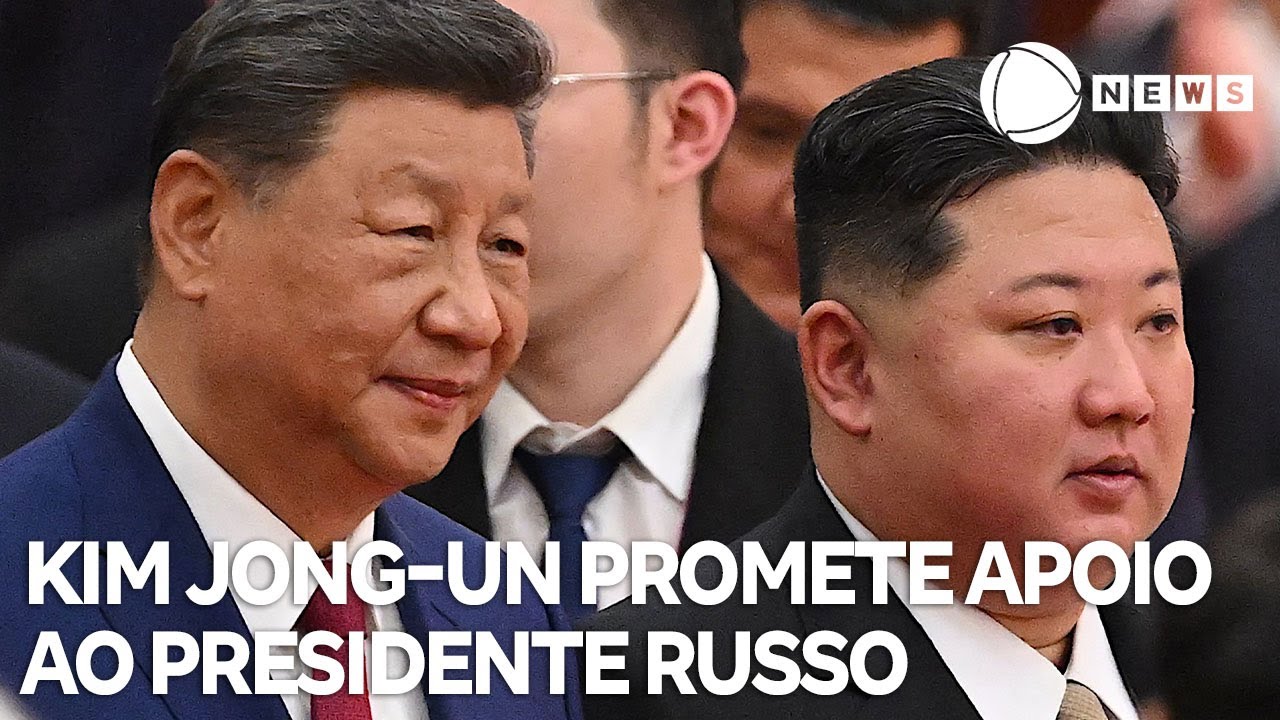 Kim Jong-Un promete total apoio ao presidente russo