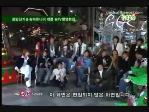 dbsk and super junior- Making of show me your love part 1/3