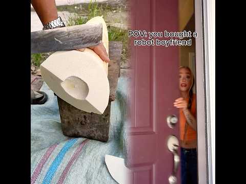 POV you bought a robot boyfriend