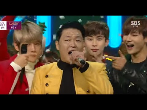 EXO AND BTS DANCE DADDY PSY