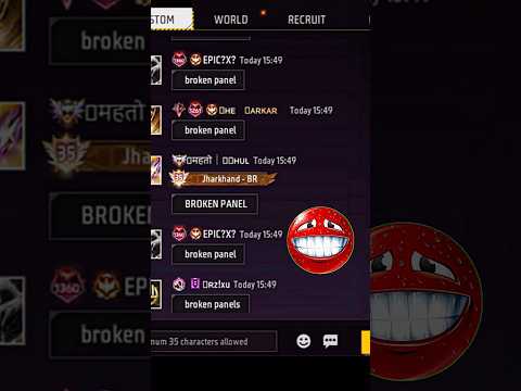 Broken Aura ?? 💀🏴☠️ #freefire #foryou #fyp