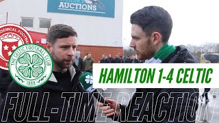 Hamilton 1-4 Celtic | Full-Time Reaction