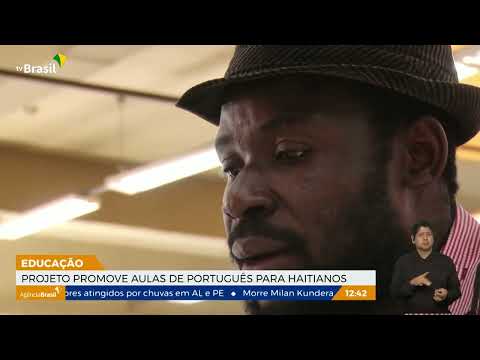 Haitianos refugianos em São Paulo vão ter aula de português