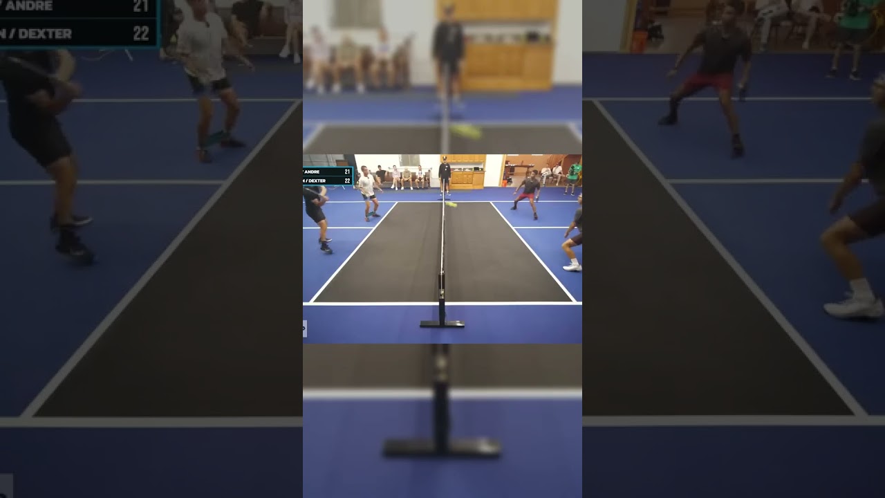 Pickleball meets the fast lane 🏎️⁠ #shorts #pickleball #pickleballtips #propickleball
