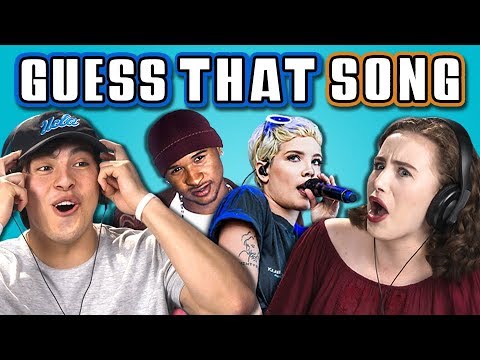 TEENS GUESS THAT SONG CHALLENGE #8 (REACT)