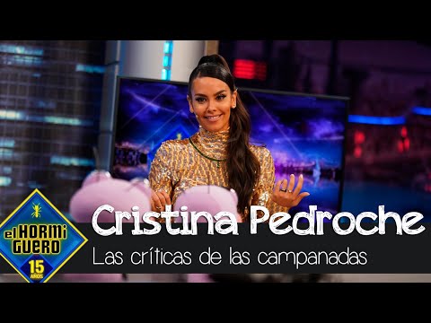 Cristina Pedroche, sobre las críticas del trabajo en el vestido de las campanadas – El Hormiguero