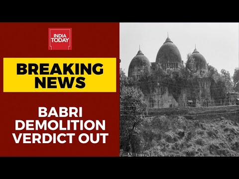 Babri demolition verdict out: LK Advani, Murali Manohar Joshi, Uma Bharti acquitted Babri demolition verdict out: LK Advani, Murali Manohar Joshi, Uma Bharti acquitted