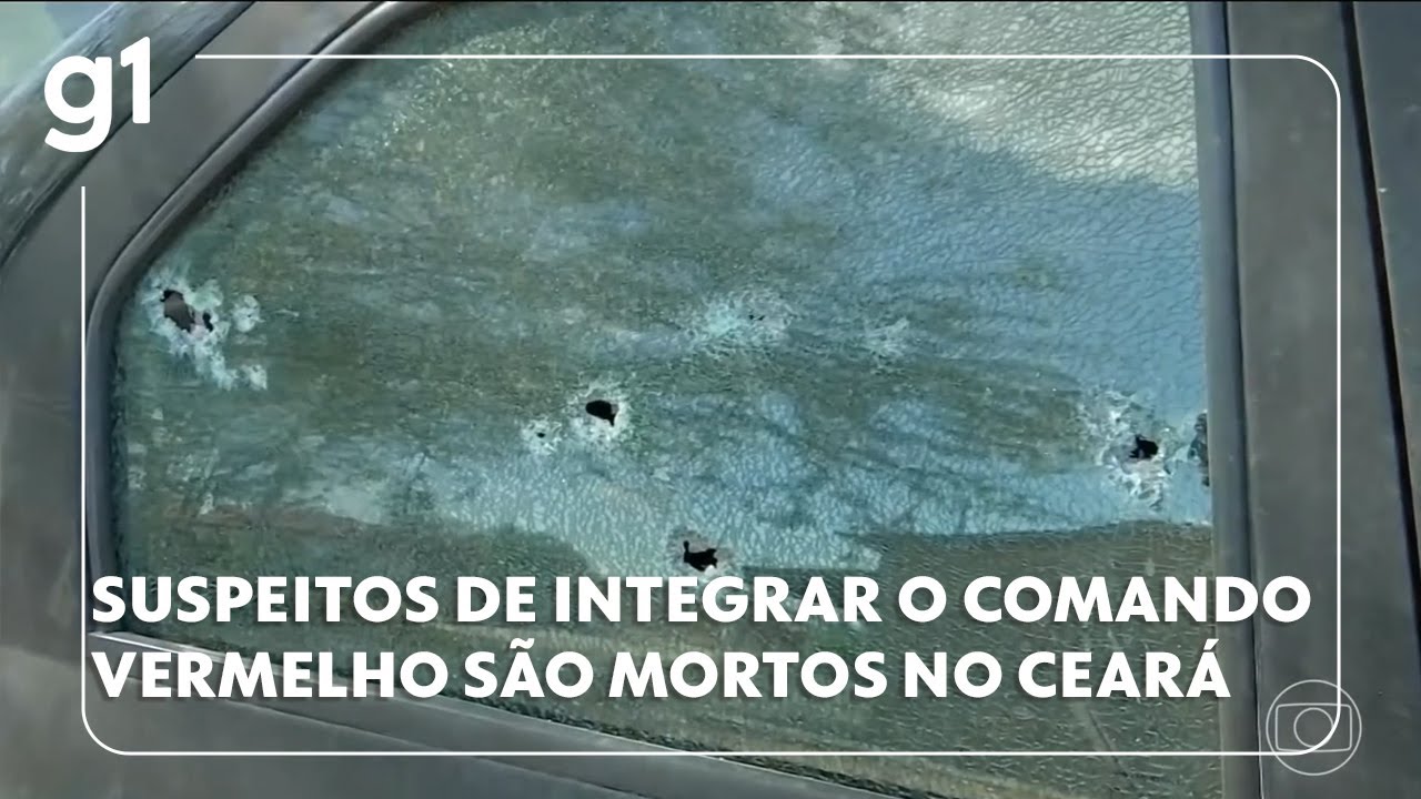 Sete suspeitos de participar do Comando Vermelho são mortos pela polícia no interior do Ceará