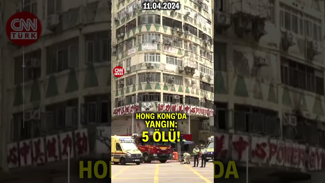 Hong Kong’da Spor Salonunda Yangın: 5 Ölü #Shorts