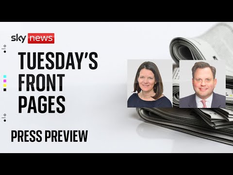 Press Preview: Tuesday's papers