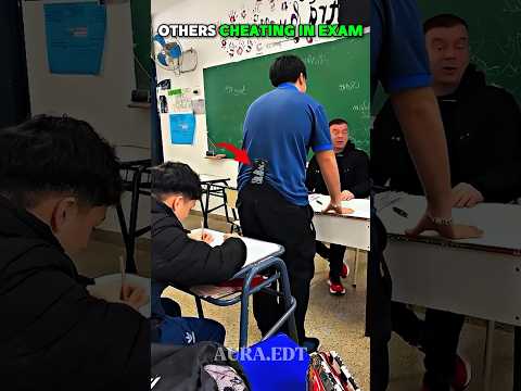 Others Cheating in Exams vs These Legends ☠️ #edit #cheating #trollface #trending #troll