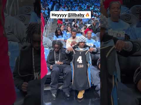 🤩 Lil Baby @ WNBA <strong>Finals</strong> Game 3 | Atlanta Dream women's basketball <strong>NBA</strong> Angel Reese #shorts #short