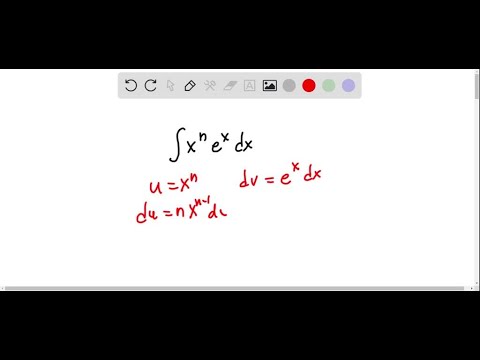 51-54 Use integration by parts to prove the reduction formula. ∫x^n e^x d x=x^n e^x-n