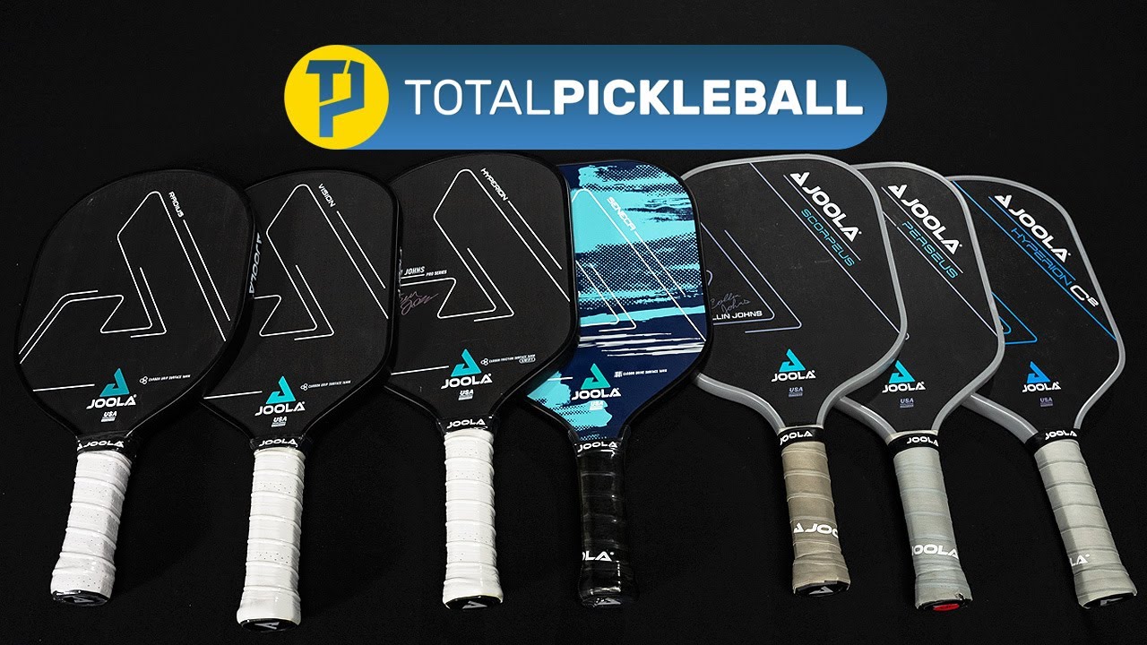 Joola Paddles Explained: paddles explained; something for every player! - Total Pickleball VLOG