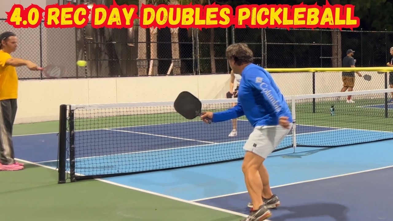 4.0 Rec Day Doubles Pickleball | Holiday Park Fort Lauderdale | Part 3