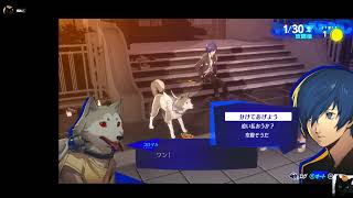 だらだらペルソナ3リロードして、だれか来たら雑談