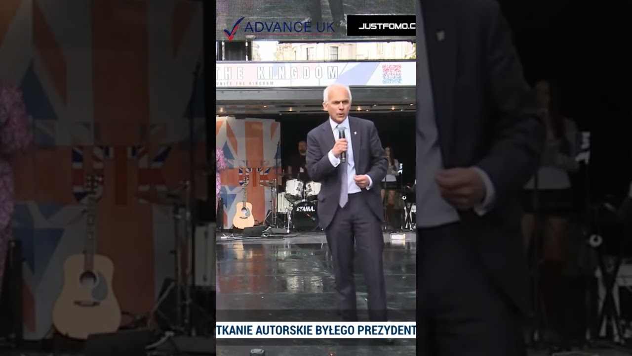 Przemówienie Bena Habib na demonstracji przeciwko migracji w Londynie