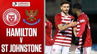 Hamilton 2-1 St. Johnstone | Oakley Scores on Brian Rice’s Debut! | Ladbrokes Premiership