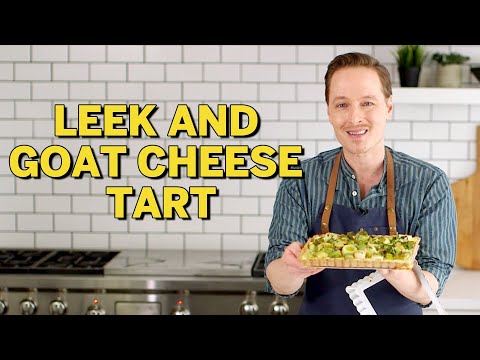 How to Make Leek and Goat Cheese Tart | THE SLICE | Everyday Food