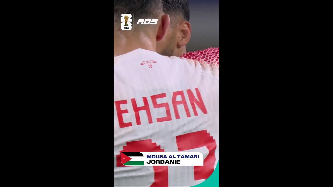 Mousa Al-Taamari réduit l'écart à un seul but! #fifaworldcuponyt