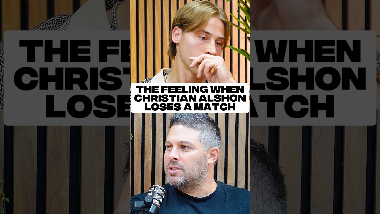 The Feeling When Christian Alshon Loses a Match 🎥