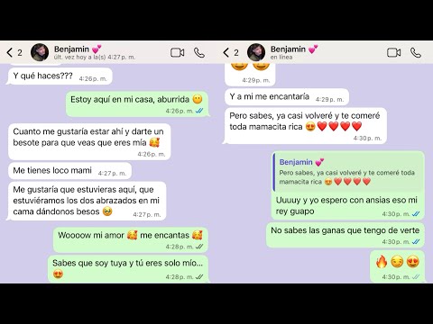 Chats con mi novio 😍parte final