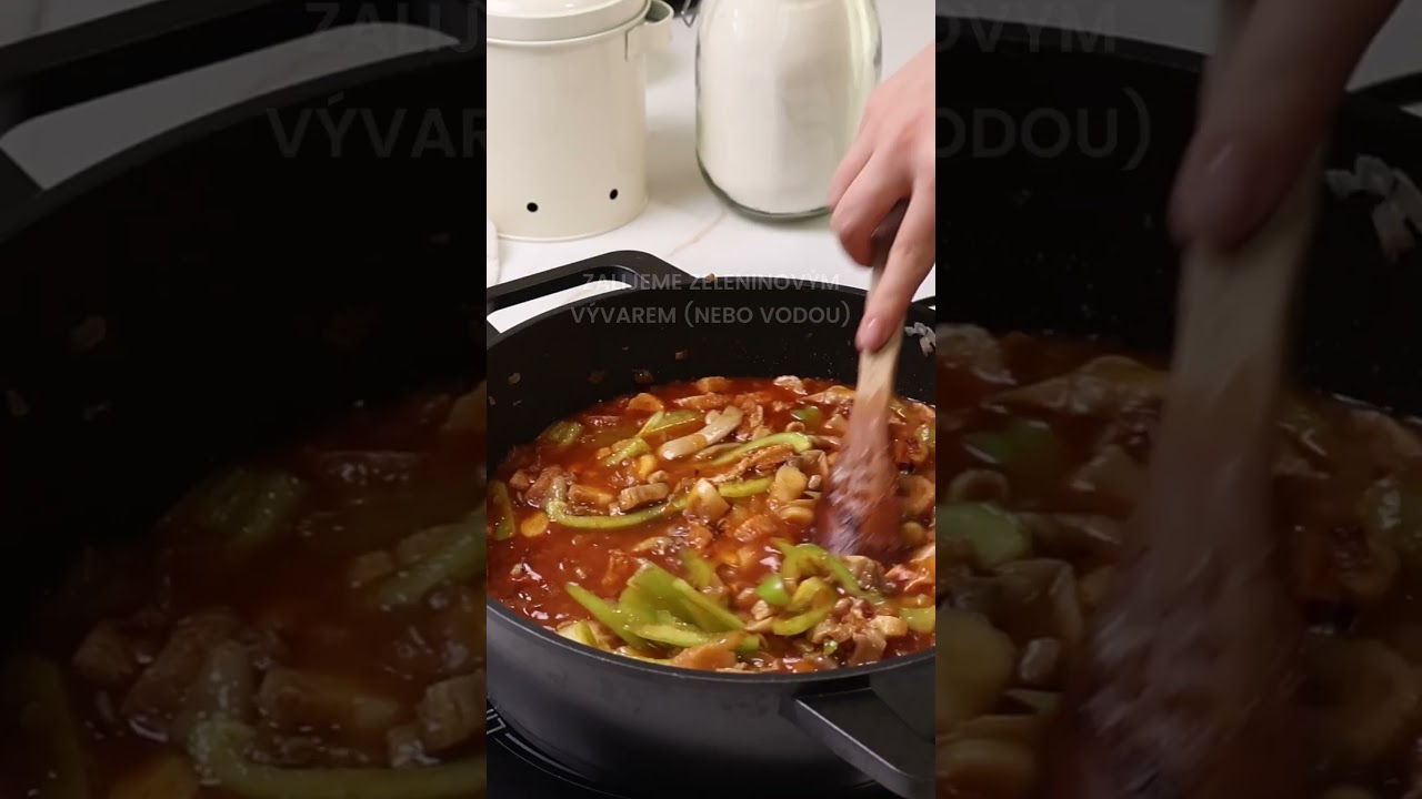 Výborný guláš z hlívy: Vynikající bezmasá alternativa oblíbené české klasiky #toprecepty #food